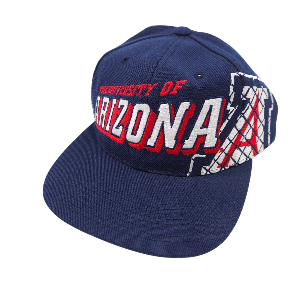 Vintage Sports Specialties University Arizona Wildcats Grid Snapback Hat Cap New